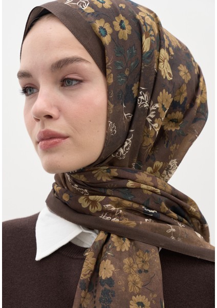 Seraphına Desen Şal Sütlü Kahve fırsatları