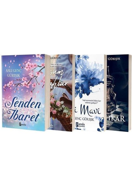 Aslı Genç Gürışık Seti 4 Kitap Takım