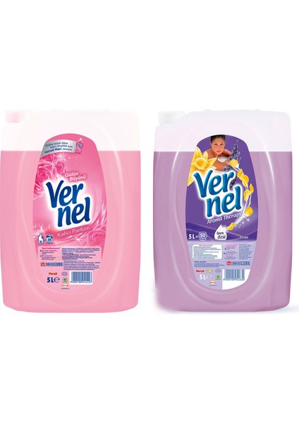 Çamaşır Yumuşatıcı 5 Lt Relax ve Gülün Büyüsü 2 Li