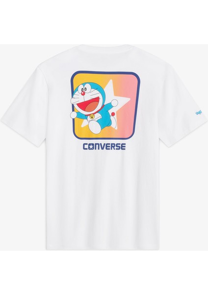 x Doraemon Unisex Beyaz T-Shirt fiyatları