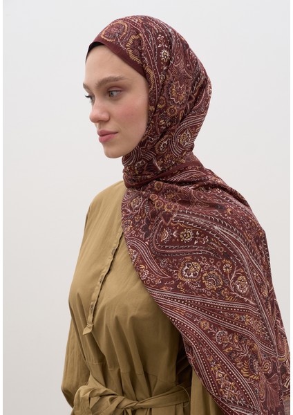 Petra Desen Şal Bordo modelleri