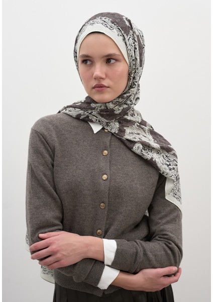 Wıld Paısley Desen Şal Vizon fiyatları