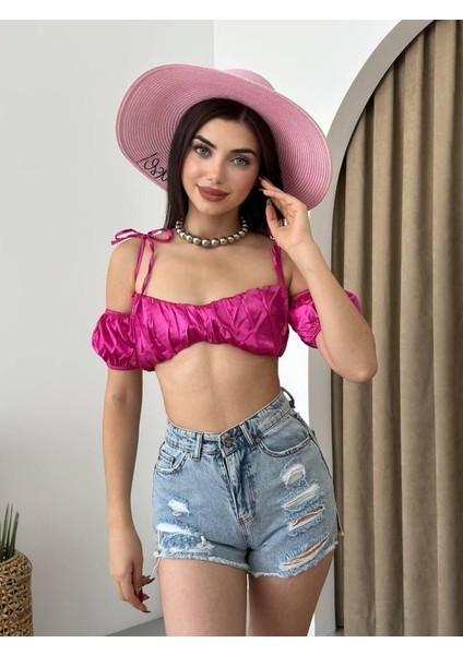 Kelsey Saten Büstiyer