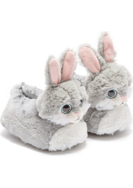 Rolly Çocuk Hayvanlı Panduf Gri 24/31 CC0692