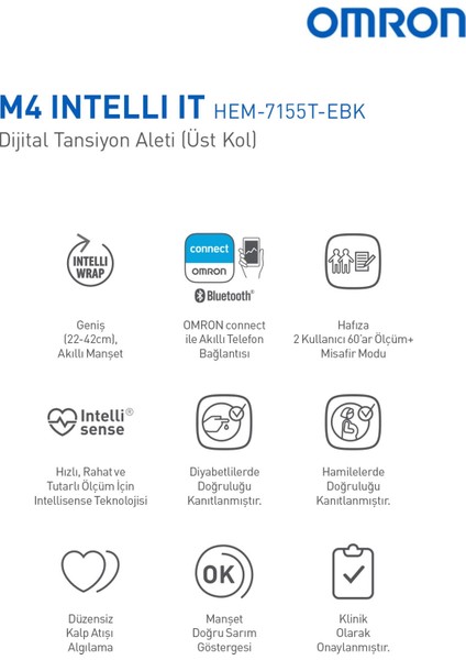 M4 Intelli It Otomatik Üst Koldan Tansiyon Aleti indirimleri