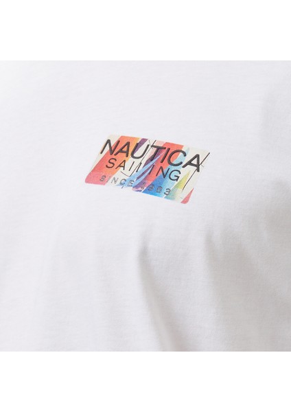 Erkek Beyaz Regular Fit T-Shirt indirimleri