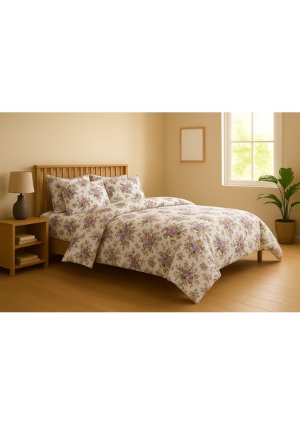 %100 Pamuklu Çift Kişilik Nevresim Takımı – Nefes Alabilir, Cilt Dostu, Yumuşak fiyatları