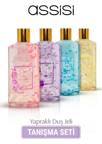 Hyaluronic Acid & Provitamin B5 Nemlendirici Yapraklı Duş Jeli 500 ml - Tanışma Paketi