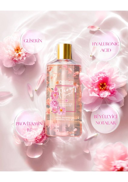 Hyaluronic Acid & Provitamin B5 Nemlendirici Yapraklı Duş Jeli 500 ml - Tanışma Paketi fırsatları