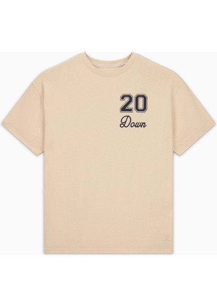 x Patta Unisex Krem T-Shirt