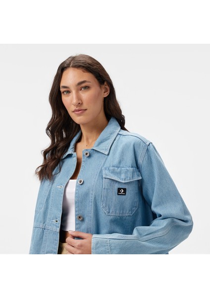Denim Chore Kadın Mavi Ceket fırsatları
