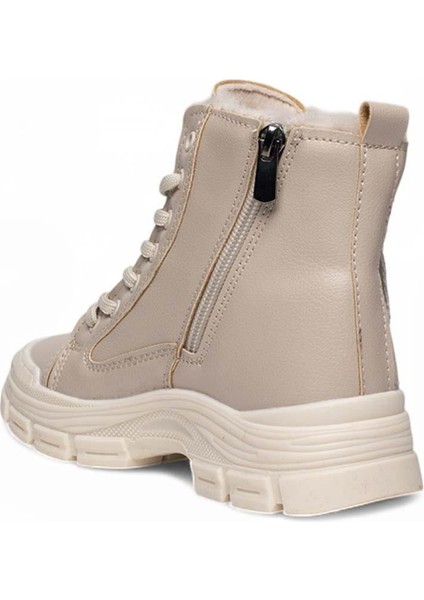 Conpax Filet 5428 Cilt Bej Kürklü Kaymaz Taban Kız Çocuk Kışlık Bot fırsatları
