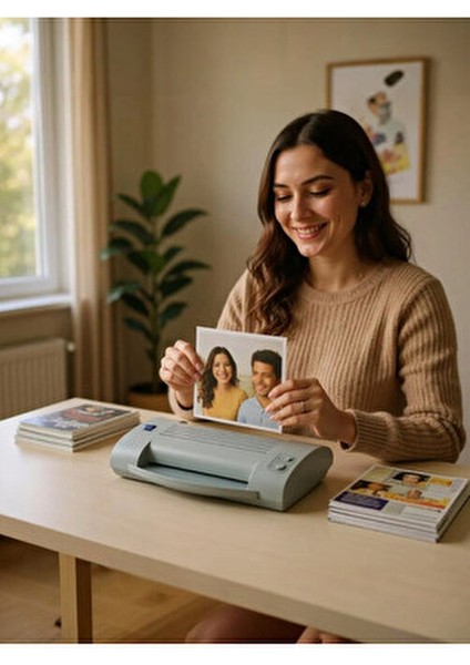 A4 Parlak Laminasyon Filmi 125 Micron 100 Adet Şeffaf Koruma Sağlar fiyatları