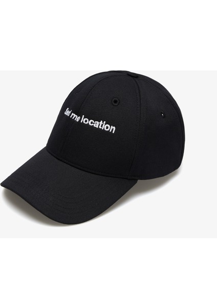 Unıted4 Motto Unisex Siyah Şapka