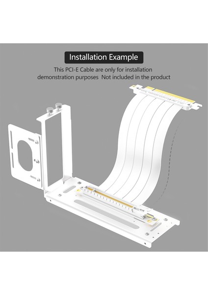 Dikey Gpu Montaj Braketi, Donanımlı 2 Yuvalı Grafik Kartı Direksiyon Tutucu, Egpu Yuvası, Harici Gpu Yerleştirme Istasyonu, A (Yurt Dışından) fiyatları