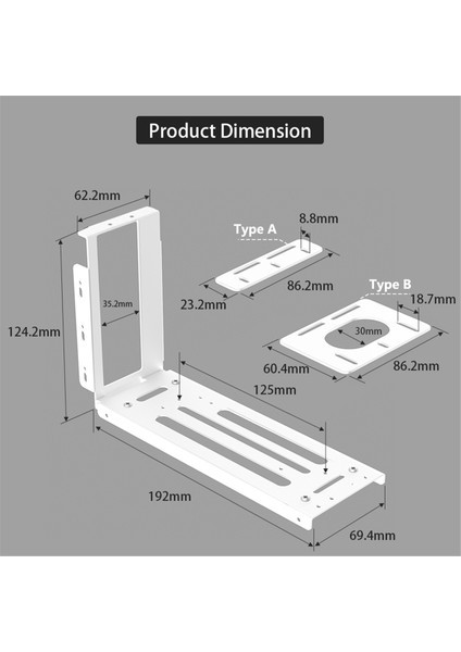 Dikey Gpu Montaj Braketi, Donanımlı 2 Yuvalı Grafik Kartı Direksiyon Tutucu, Egpu Yuvası, Harici Gpu Yerleştirme Istasyonu, A (Yurt Dışından) indirimleri