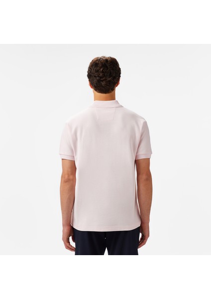 Erkek Pembe Classic Fit Polo Yaka T-Shirt fiyatları