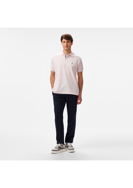 Erkek Pembe Classic Fit Polo Yaka T-Shirt modelleri