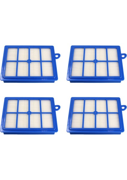 Philips FC9080/FC9082/FC9067/FC9222/FC9262/FC8760 Elektrikli Süpürge Aksesuarları Için 4 Adet Hepa Filtre (Yurt Dışından)