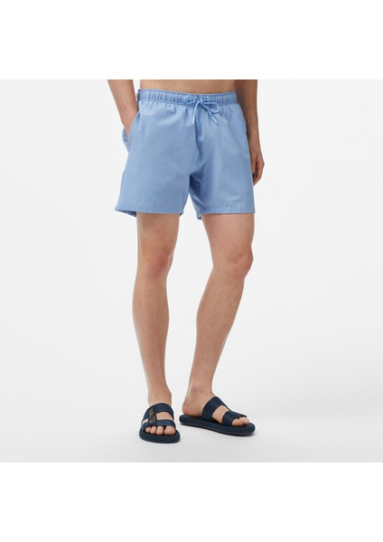 Erkek Mavi Regular Fit Deniz Şortu modelleri