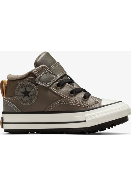 Chuck Taylor All Star Malden Street Bebek Kahverengi Deri Bot