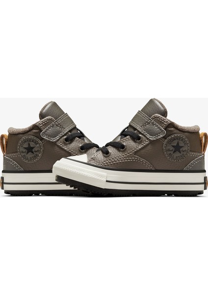 Chuck Taylor All Star Malden Street Bebek Kahverengi Deri Bot indirimleri