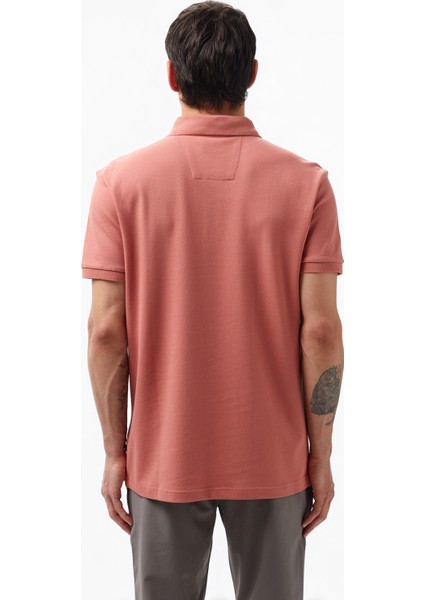 Erkek Kahverengi Slim Fit Polo Yaka T-Shirt fiyatları