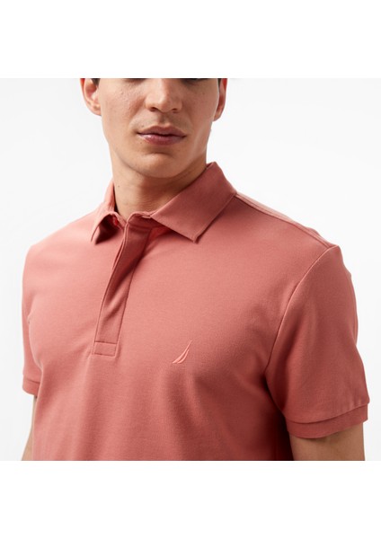 Erkek Kahverengi Slim Fit Polo Yaka T-Shirt indirimleri
