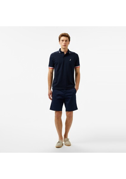 Erkek Lacivert Classic Fit Polo Yaka T-Shirt modelleri