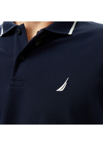 Erkek Lacivert Classic Fit Polo Yaka T-Shirt indirimleri