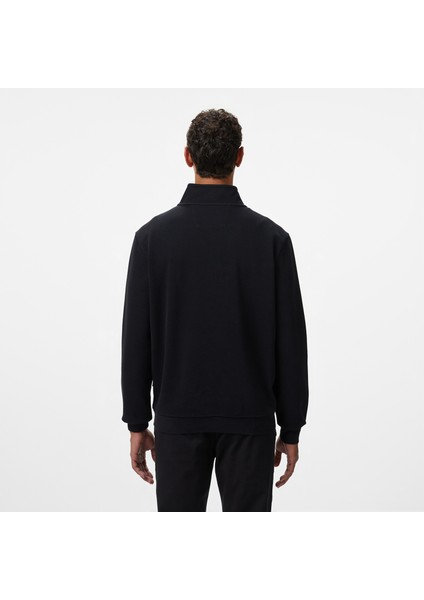 Erkek Siyah Regular Fit Sweatshirt fiyatları