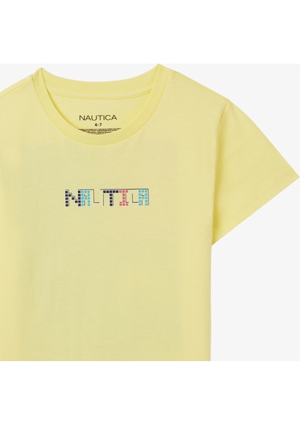 Erkek Çocuk Sarı Regular Fit Baskılı T-Shirt modelleri