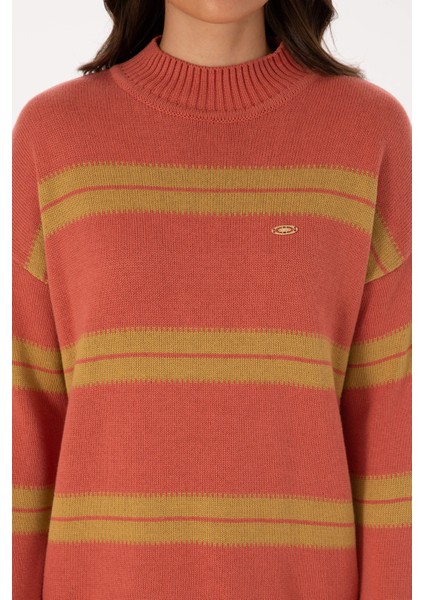 Kadın Gül Kurusu Kazak /triko 50314666-VR026