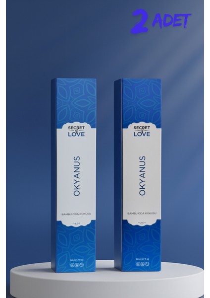 2'li Oda Kokusu Çubuklu Ocean Okyanus 50 ml fiyatları