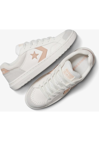 Pro Blaze Unisex Krem Deri Sneaker