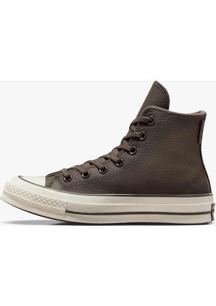 Chuck 70 Unisex Kahverengi Deri Sneaker indirimleri