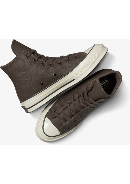 Chuck 70 Unisex Kahverengi Deri Sneaker