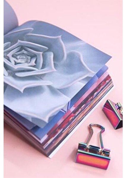 Origami Mermer ve Çiçek Desenli 246 Adet Karton Kağıt 14cm x 14cm Boyutunda