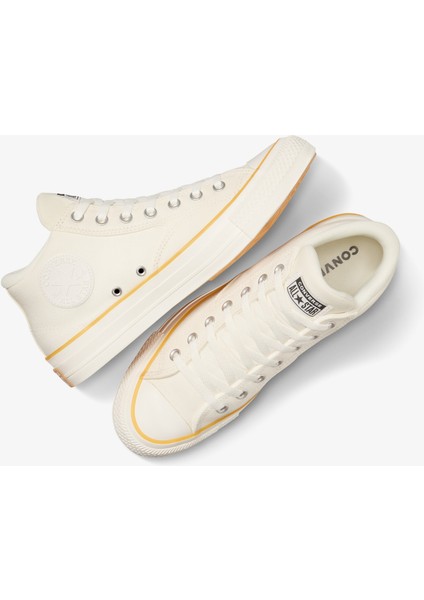 Chuck Taylor All Star Mid 'egret Gum' Unisex Bej Sneaker indirimleri