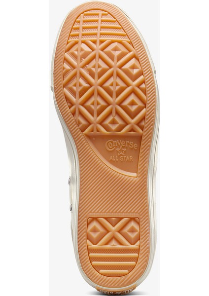 Chuck Taylor All Star Mid 'egret Gum' Unisex Bej Sneaker