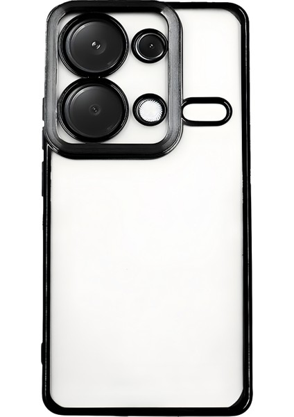 Xiaomi Redmi Note 9 Metal Çerçeveli Şeffaf Mıknatıslı Kılıf Siyah fiyatları