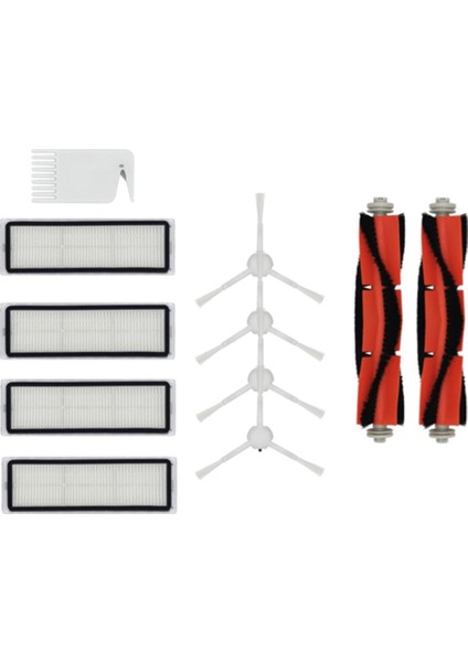 Xiaomi Mijia 1c STYTJ01ZHM Ana Yan Fırça Hepa Filtre Parça Kiti Robot Süpürge Aksesuarları (Yurt Dışından)