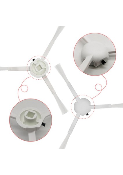 Xiaomi Mijia 1c STYTJ01ZHM Ana Yan Fırça Hepa Filtre Parça Kiti Robot Süpürge Aksesuarları (Yurt Dışından) fırsatları