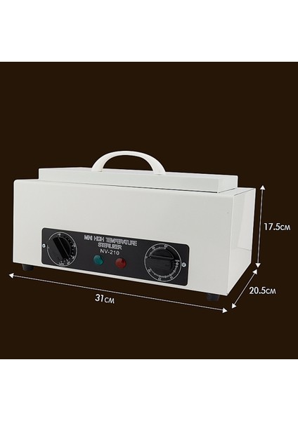 Zamanlayıcılı 300W Isı Sterilizatörü Dezenfeksiyon Kutusu Manikür Pedikür Güzellik Saç Tırnak Metal Aletler Abd Fişi (Yurt Dışından) indirimleri