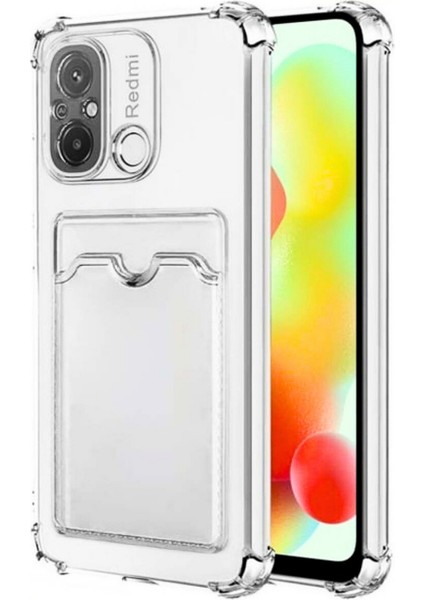 SY236-133-001 Xiaomi Redmi 13 Silikon Kartlıklı Koruma Kılıfı Beyaz fiyatları