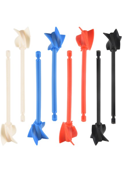 Adet Reçine Karıştırma Küreği, Güçlü Karıştırma Için Epoksi Karıştırıcı Ataşmanı, Yeniden Kullanılabilir Boya Karıştırıcısı, Boya Karıştırıcı Ataşmanı (Yurt Dışından)