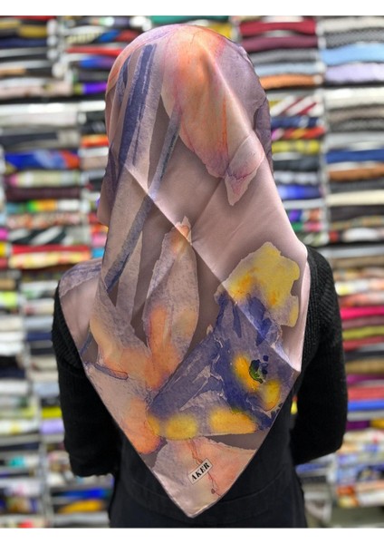 % 100 Saf Ipek Sura Eşarp - Sonbahar - Kış 7995701 333 indirimleri