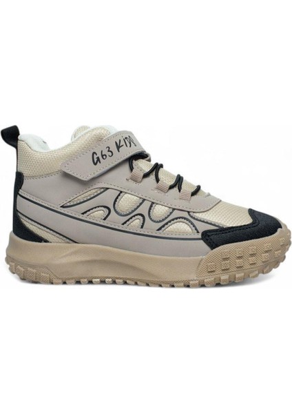 G.class G63 Kids Filet 2027 Cilt Bej Siyah Kaymaz Sıcak Astar Kışlık Bot indirimleri