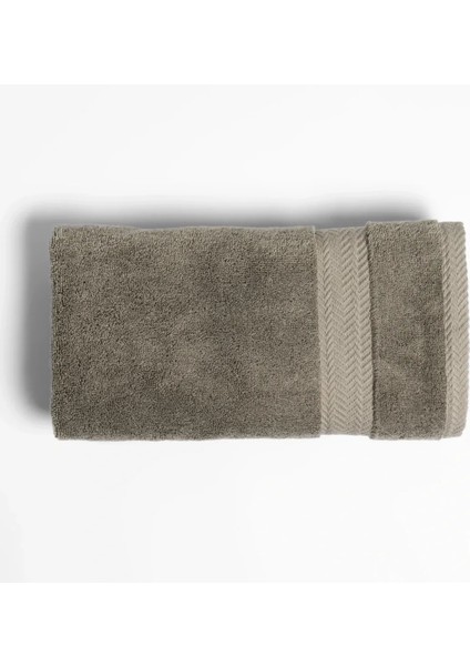 Laure Penye Pamuk Yüz Havlusu Taş 50X90 cm