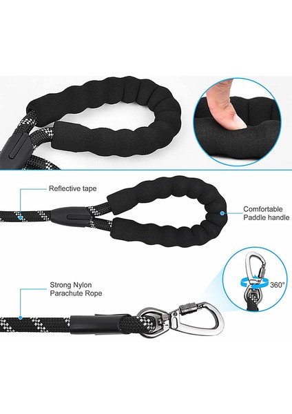 006 # Köpek Tasma Uzun Kurşun Eğitim Izleme Hattı Rahat Kolu Ağır Köpek Yavrusu Halatı - Mor (Yurt Dışından) fırsatları